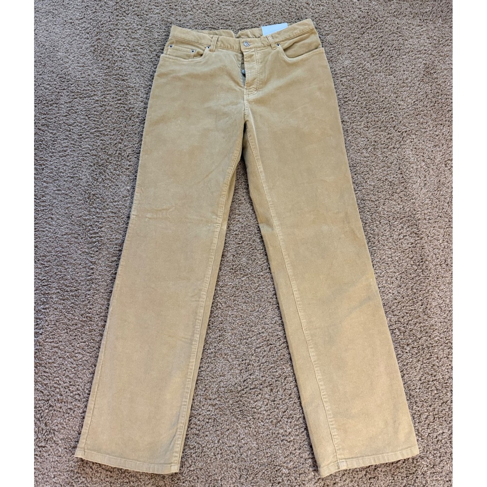Patagonia Mens Corduroy Pants Tan Organic Cotton Stretch 55105 34 x 32 NWT